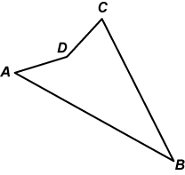 concave quadrilateral